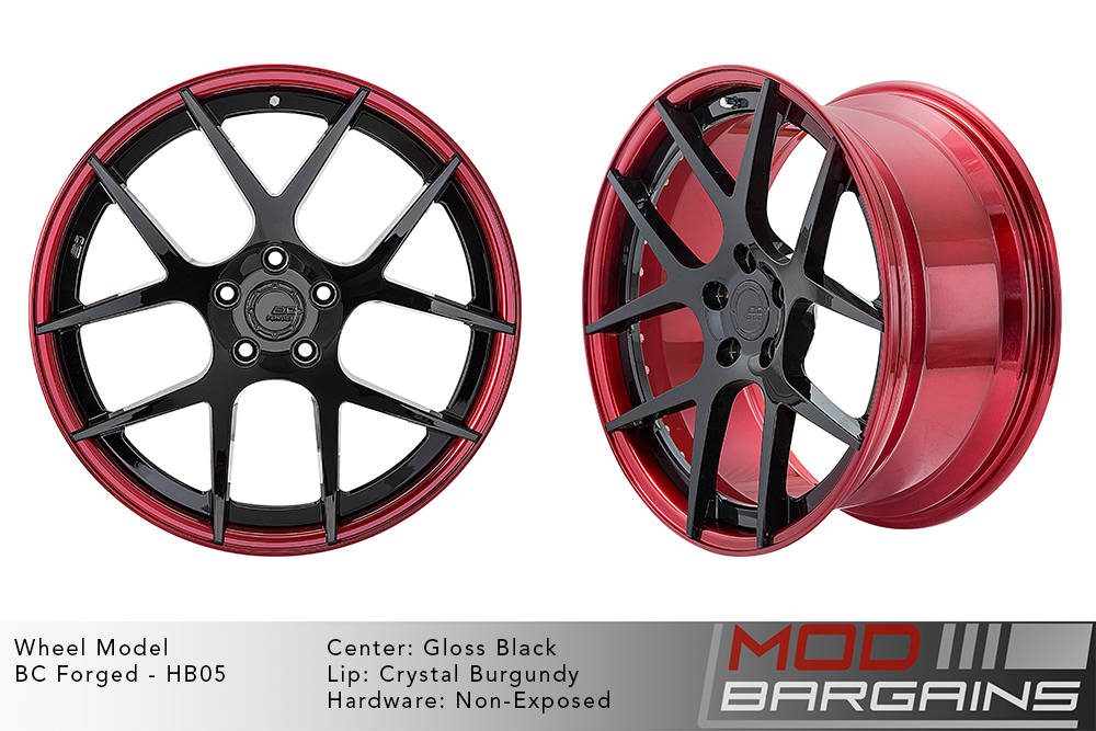 BC Forged HB05 / HB05S / HB05S35 Modular Wheels 18-21 Inch